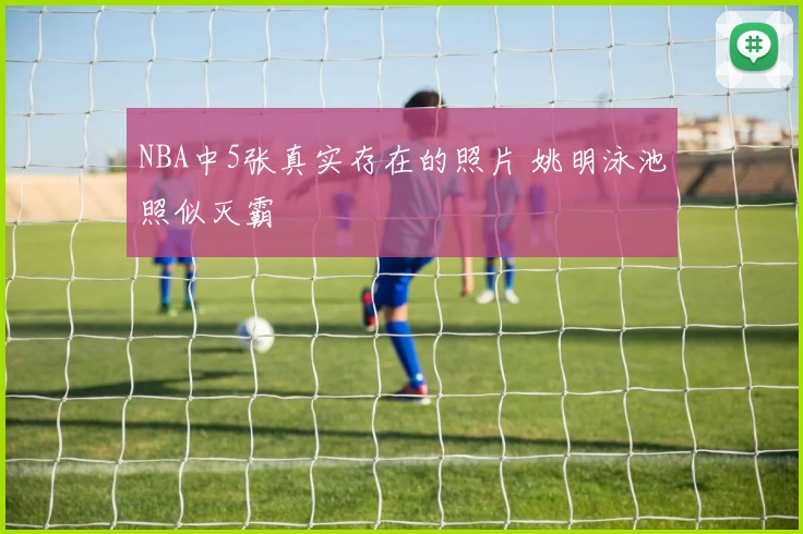 NBA中5张真实存在的照片 姚明泳池照似灭霸